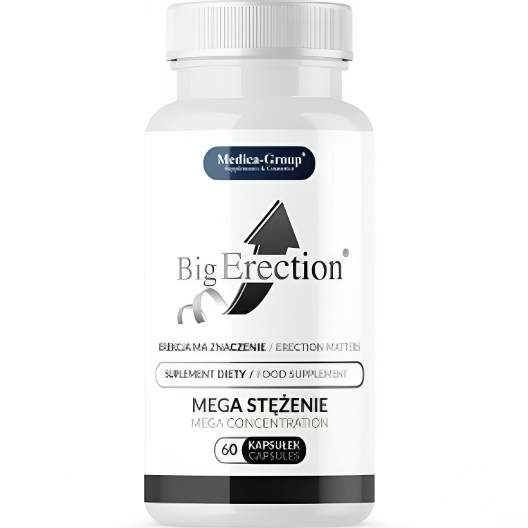 BigErection  Complemento Alimenticio Natural para la Vitalidad Masculina y el Rendimiento Íntimo