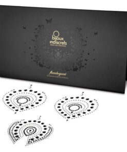 BIJOUX - INDISCRETS FLAMBOYANT NEGRO  PLATA