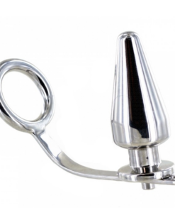 METAL HARD - ANILLO ACERO CON PLUG ANAL 80 X 55 MM
