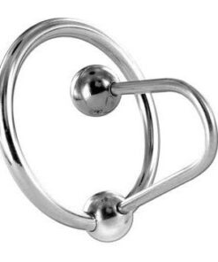 METAL HARD - ANILLA GLANDE CON PLUG