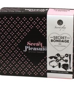 SECRETPLAY - BDSM SET 8 PCS NEGRO