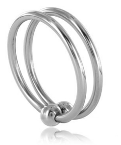 METAL HARD - ANILLA DOBLE ACERO 30MM