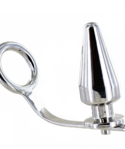 METAL HARD - ANILLO ACERO CON PLUG ANAL 45 X 50MM
