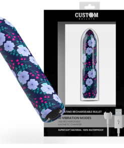 CUSTOM BULLETS - BALA RECARGABLE SPRING 10 INTENSIDADES