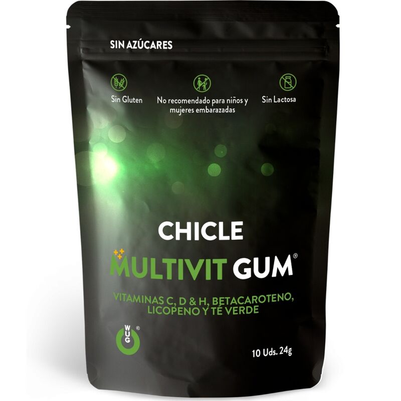 WUG Multivit Gum  El chicle funcional que refuerza tus defensas cada día