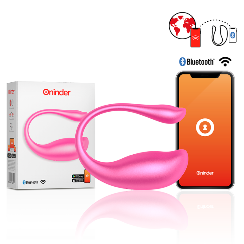 ONINDER - NAIROBI HUEVO VIBRADOR ROSA - APLICACIÓN GRATUITA