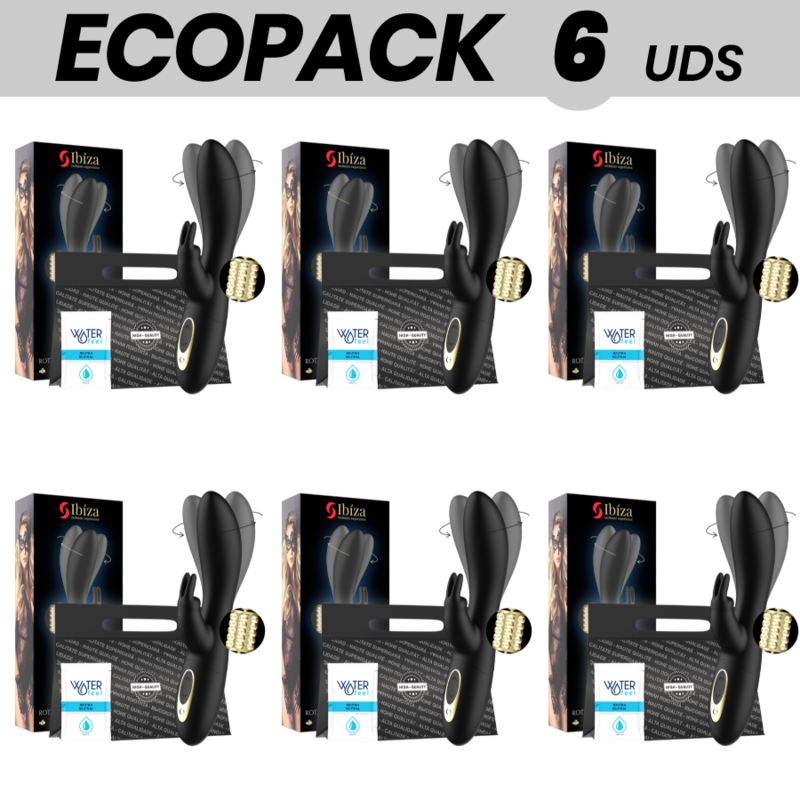ECOPACK 6 UDS - IBIZA POTENTE ROTADOR PERLEADO CON RABBIT