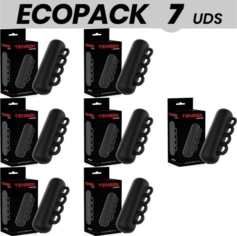 ECOPACK 7 UDS - JAMYJOB EXTREME MASTURBADOR TENSEK 5 NEGRO