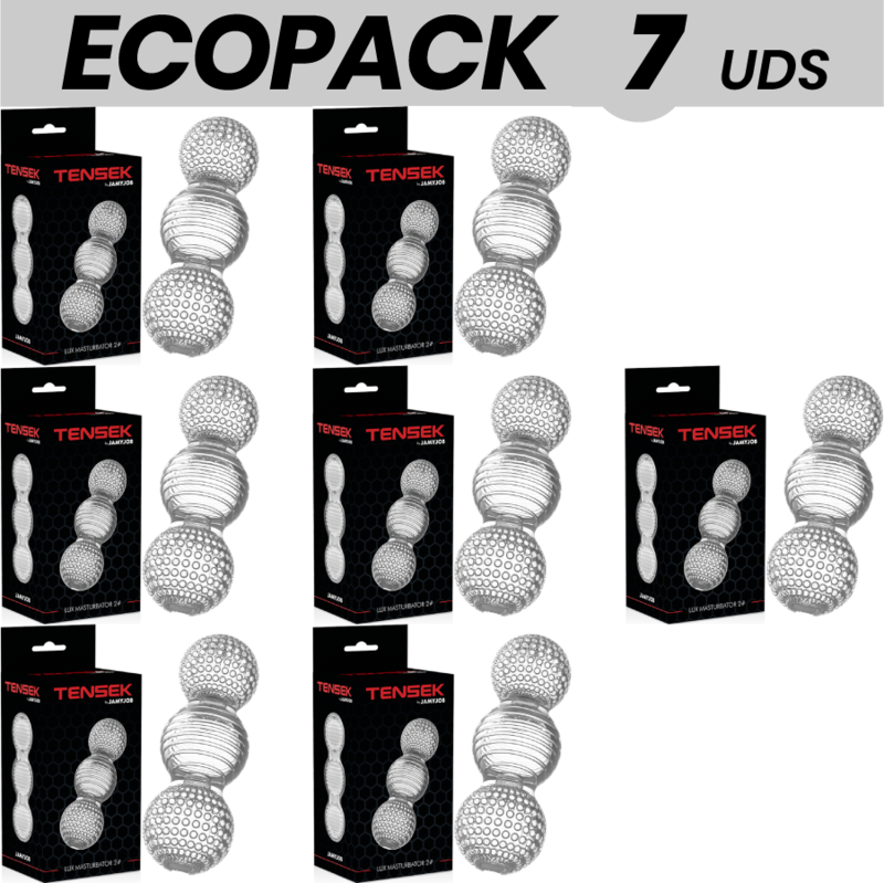 ECOPACK 7 UDS - JAMYJOB EXTREME MASTURBADOR TRANSPARENTE TENSEK 2