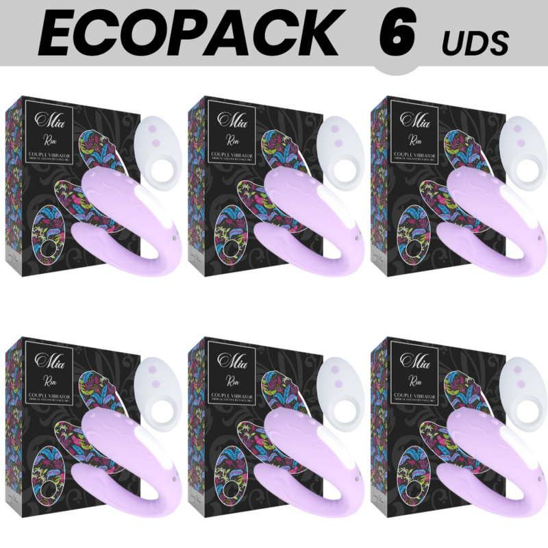 ECOPACK 6 UDS - MIA RIN REMOTE CONTROL REMOTO PARA PAREJAS