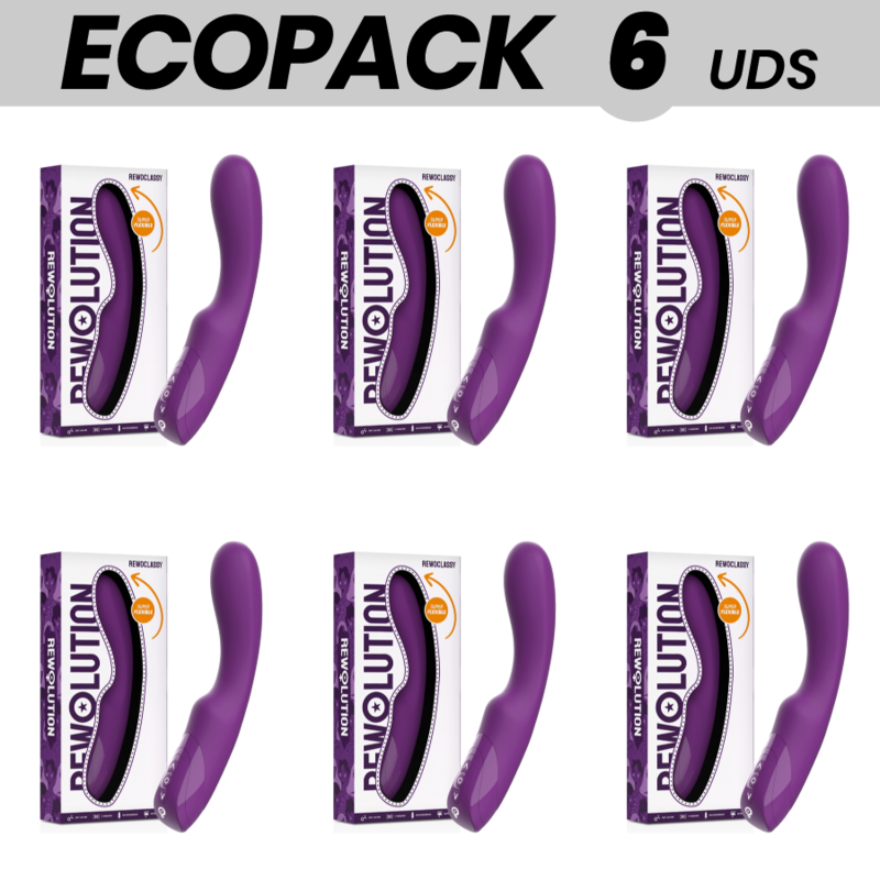 ECOPACK 6 UDS - REWOLUTION REWOCLASSY VIBRADOR FLEXIBLE