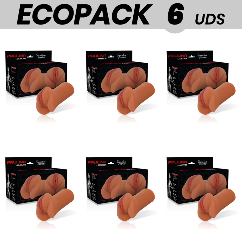 ECOPACK 6 UDS - JAMYJOB SIGNATURE MASTURBADOR PAULINA VAGINA