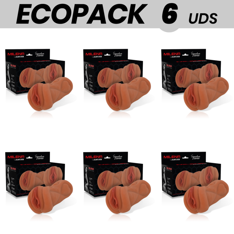 ECOPACK 6 UDS - JAMYJOB SIGNATURE MASTURBADOR MILENA VAGINA