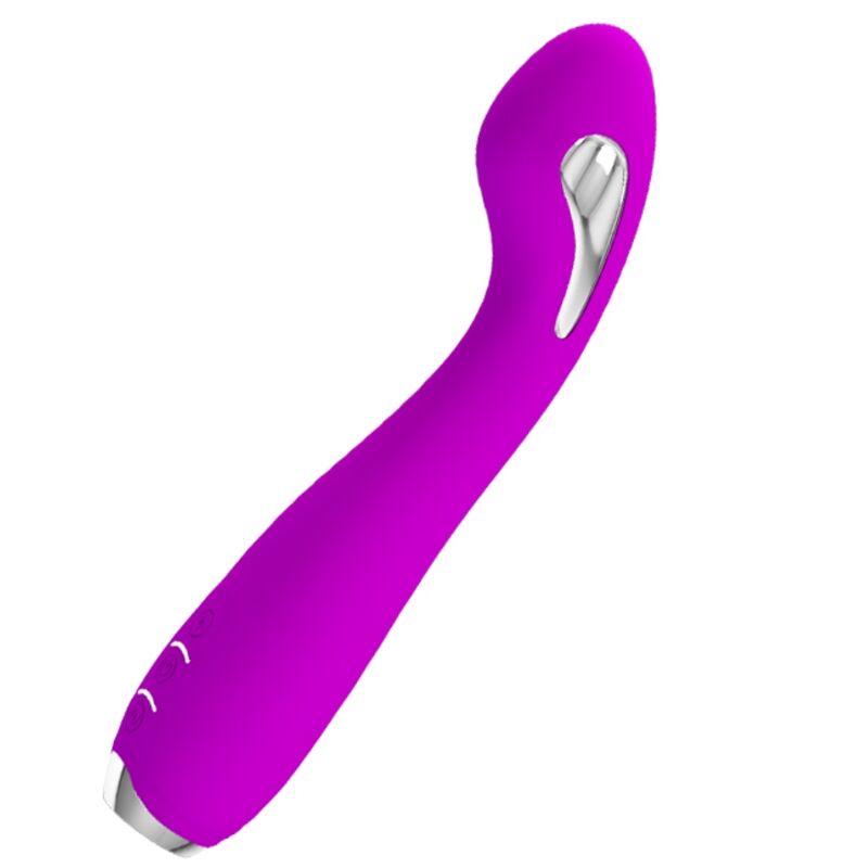 PRETTY LOVE - HECTOR VIBRADOR ELECTROSHOCK RECARGABLE IMPERMEABLE MORADO