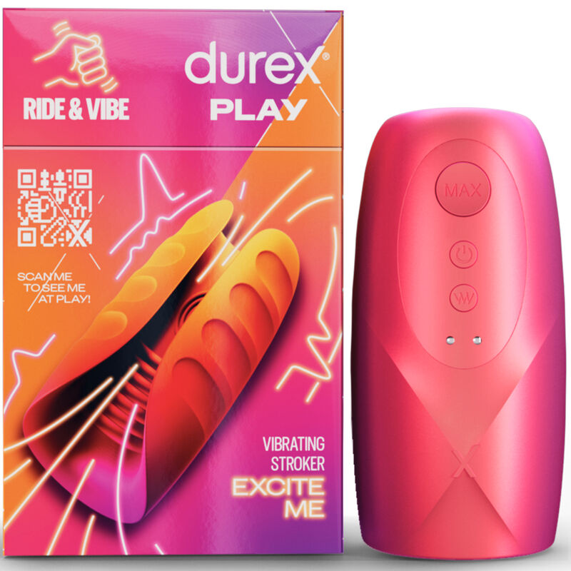 DUREX - TOY MASTURBADOR VIBRADOR RIDE VIBE