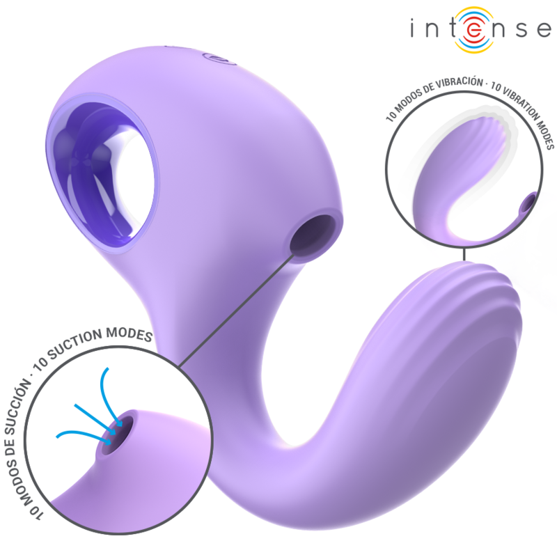 INTENSE - BAXTER VIBRADOR  ESTIMULADOR VIOLETA