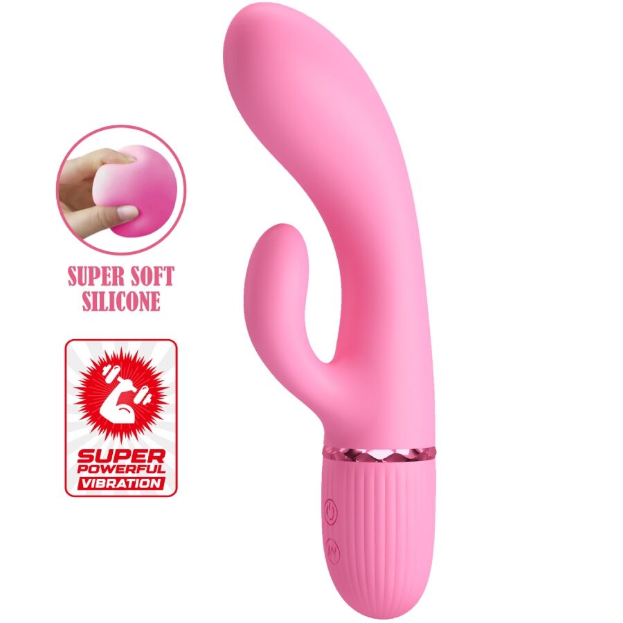 PRETTY LOVE - MARSKI VIBRADOR RABBIT  PUNTO G ROSA