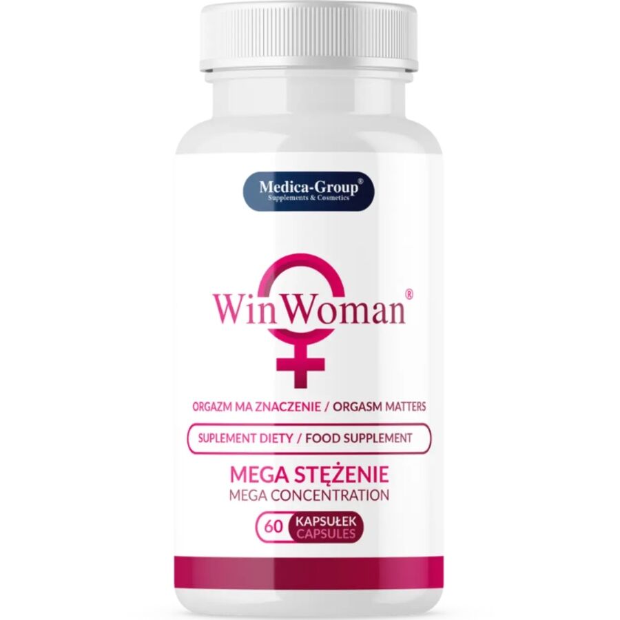 WinWoman Cápsulas Naturales para Potenciar la Vitalidad Femenina y el Bienestar Íntimo