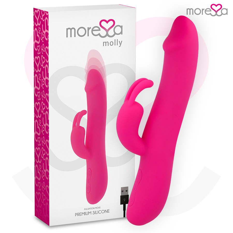 MORESSA - MOLLY IMPULSOR UPDOWN Y POTENTE VIBRACIÓN PREMIUM SILICONE RECARGABLE