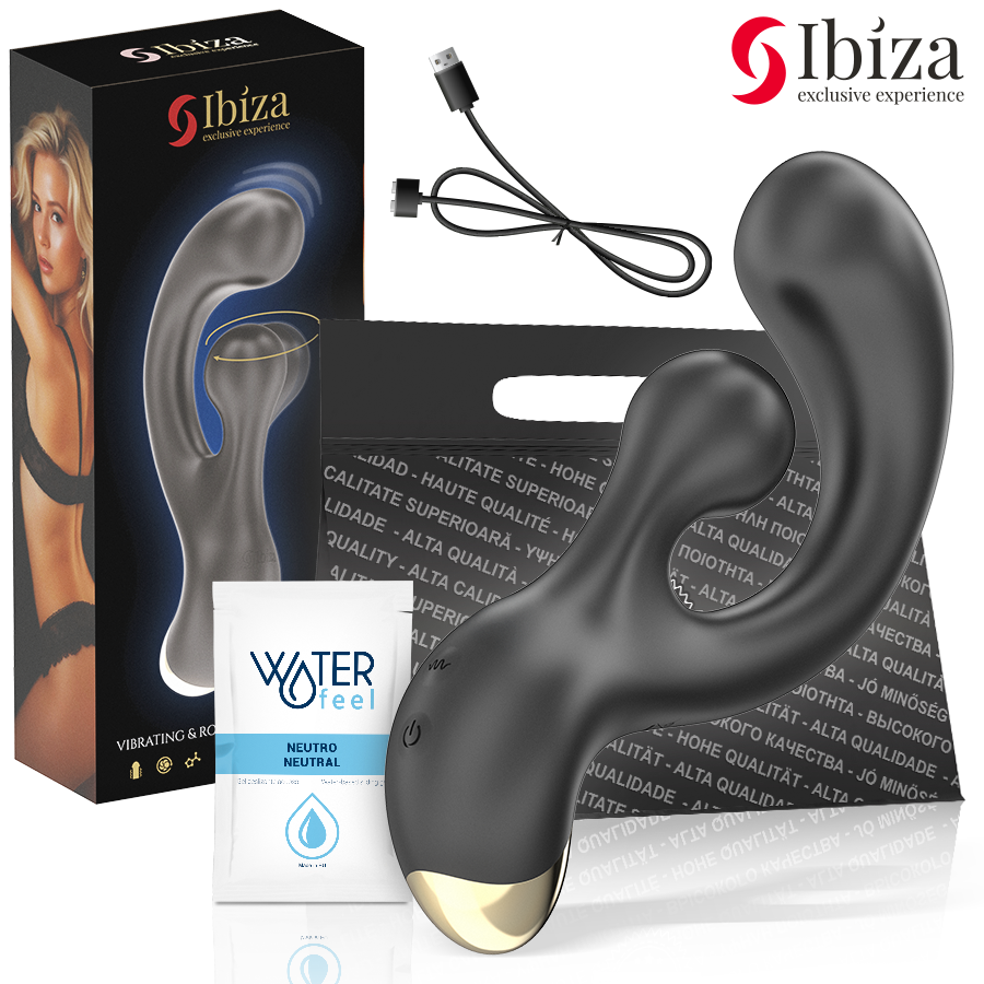 IBIZA - ESTIMULADOR VIBRADOR Y ROTATORIO