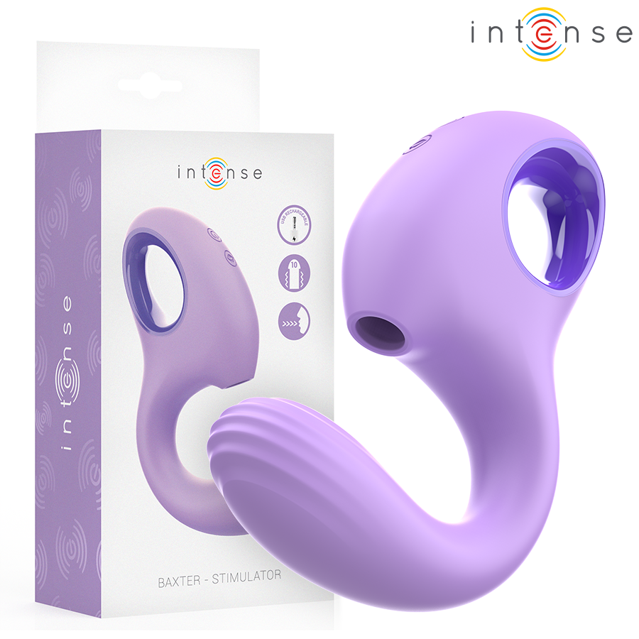 INTENSE - BAXTER VIBRADOR ESTIMULADOR VIOLETA