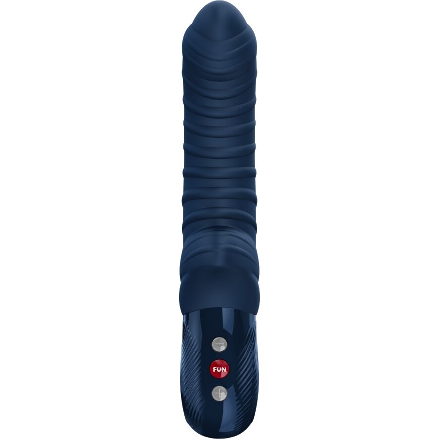 FUN FACTORY - TIGER VIBRADOR PUNTO G AZUL OSCURO