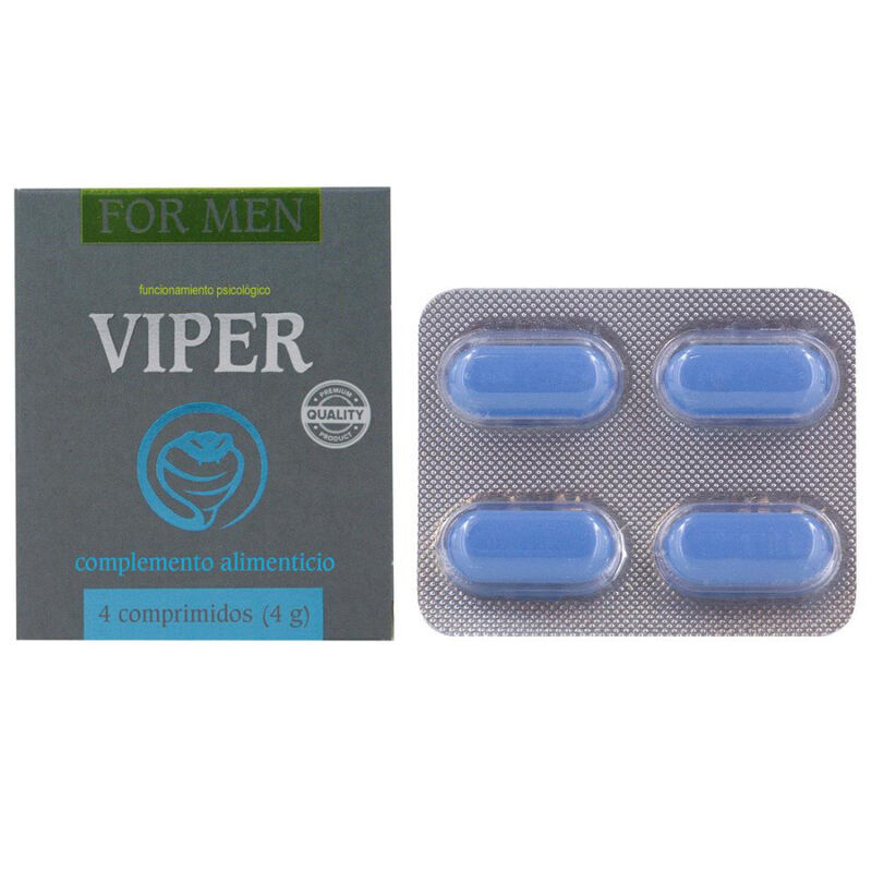 Viper Energía, Vitalidad y Potencia Masculina con Vitaminas B y Magnesio