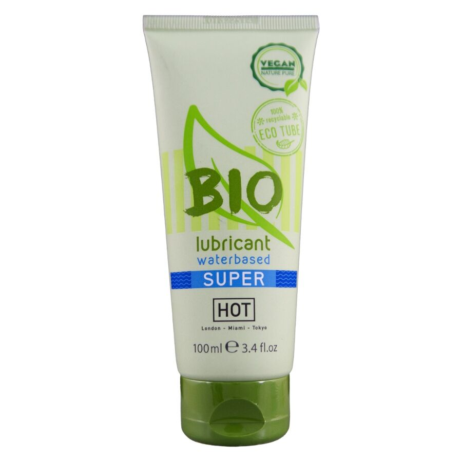 HOT - BIO LUBRICANT LUBRICANTE BIO BASE AGUA SUPERGLIDE 100 ML