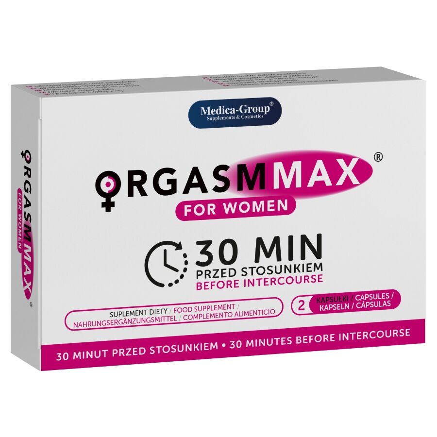 Orgasm Max For Women  Cápsulas Naturales para Potenciar la Vitalidad Femenina y la Satisfacción Íntima
