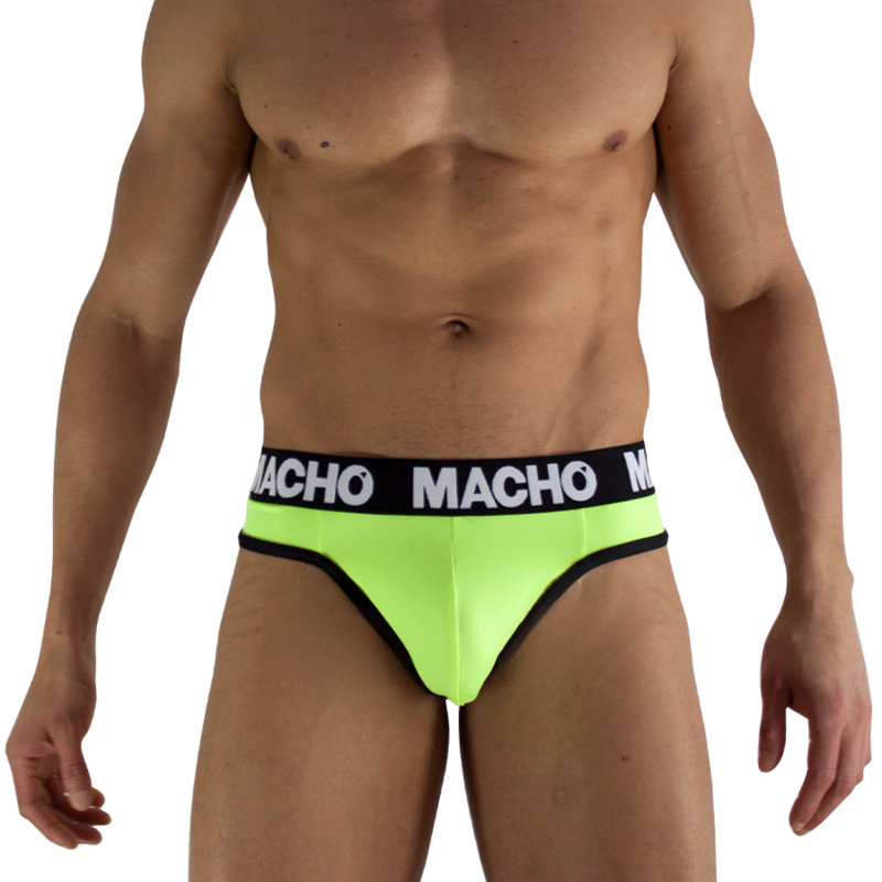 MACHO – MTG001 TANGA AMARILLO FLUOR S