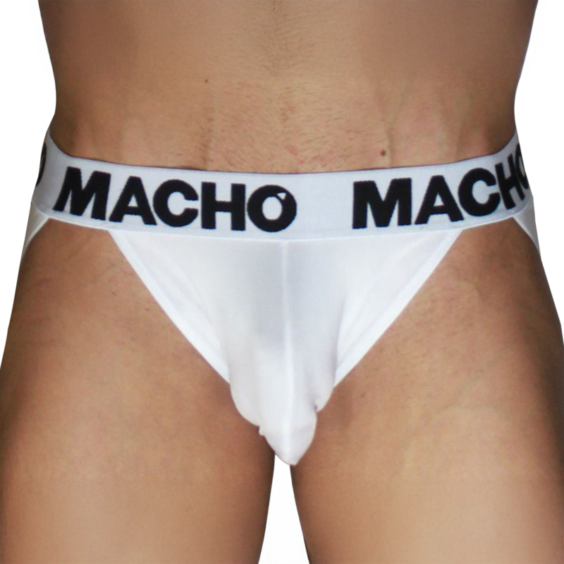 MACHO – MX29BL JOCK BLANCO + BLANCO S
