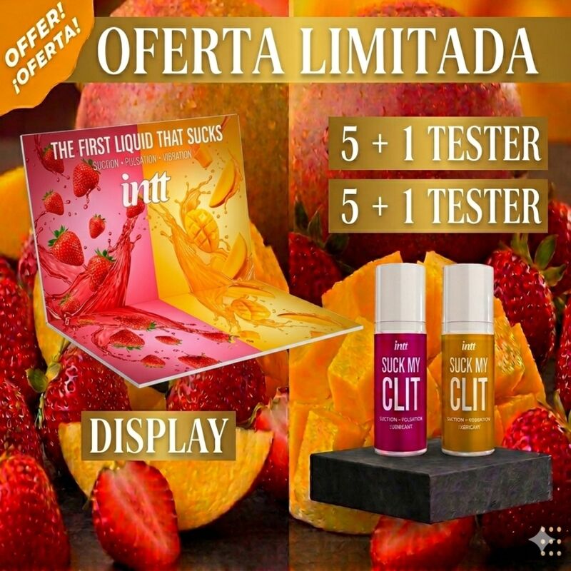 INTT – LOTE 1 REGALO INTT + EXPOSITOR
