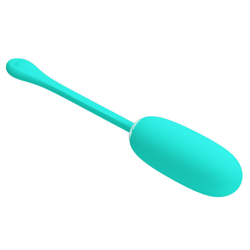 PRETTY LOVE - JULIUS HUEVO VIBRADOR IMPERMEBLE RECARGABLE VERDE AGUA