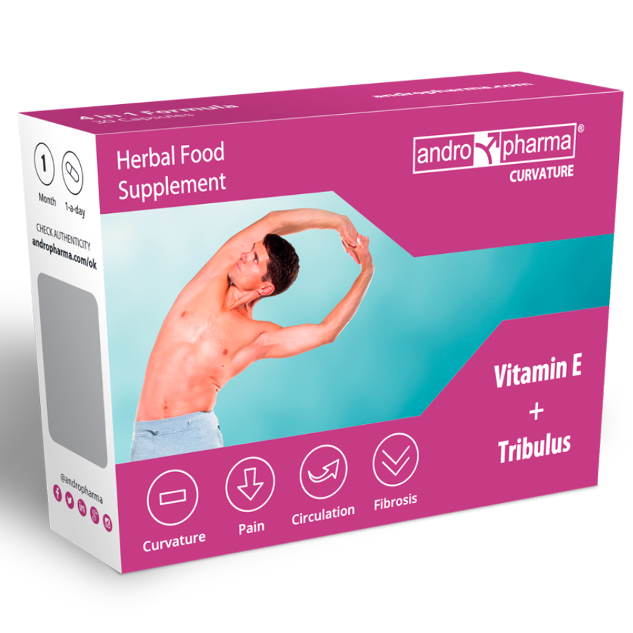 Andropharma Curvature  Complemento alimenticio para el bienestar masculino