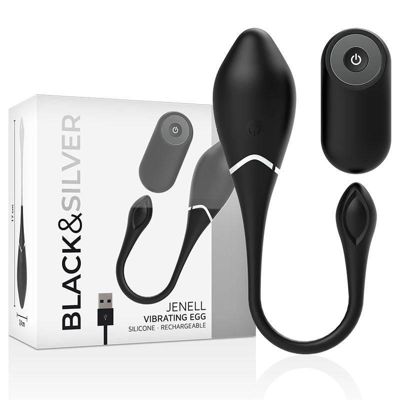 BLACKSILVER - JENELL HUEVO VIBRADOR RECARGABLE