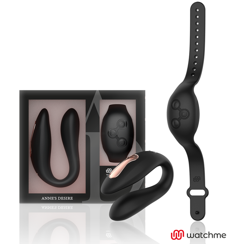 ANNES DESIRE - DUAL PLEASURE TECNOLOGÍA WATCHME NEGRO